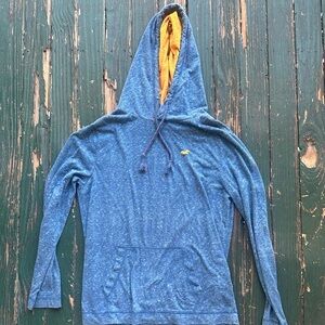 Hollister Blue and Orange Hoodie